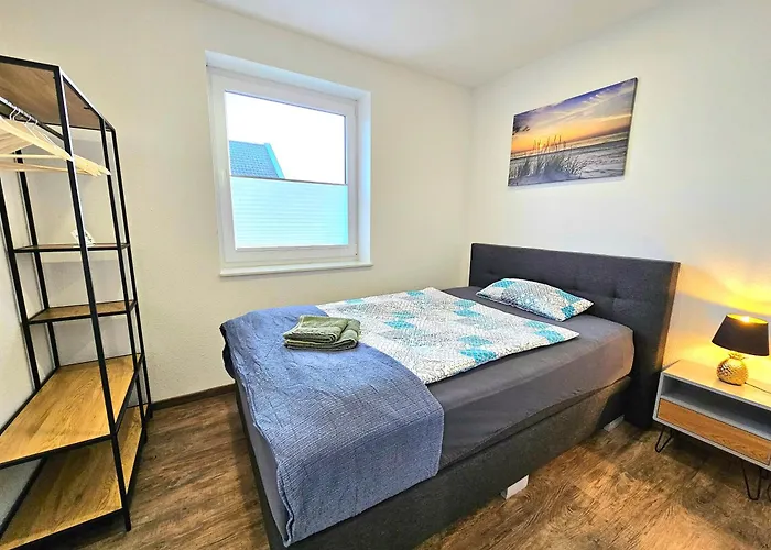 Exklusive Ferienwohnung In Lingen Holthausen 2Zim, 2Badez,Kueche,Balkon,Waschmaschine